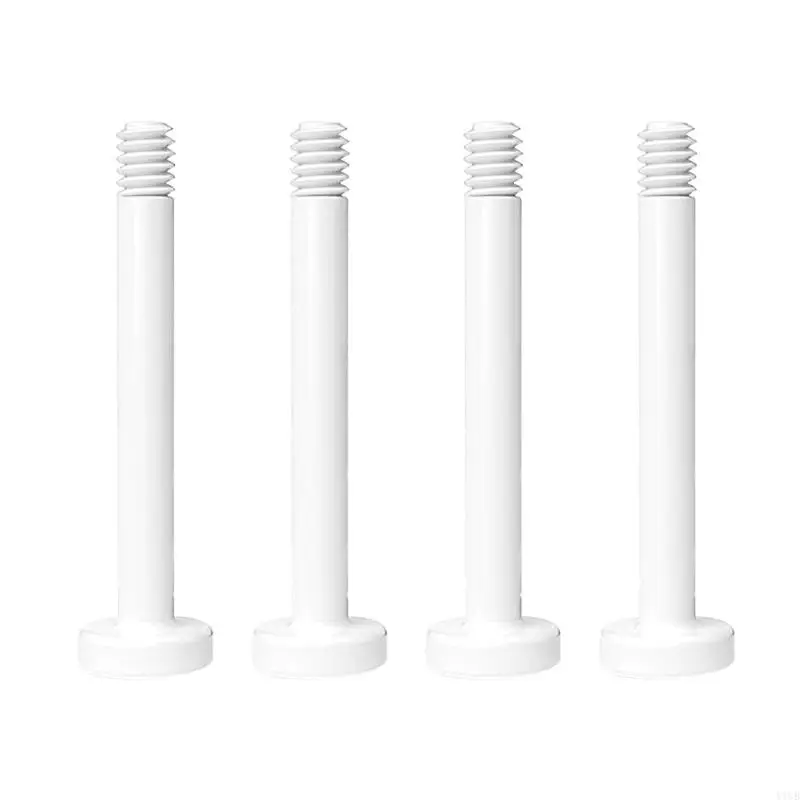 

652F Set of 4 Computer Case Fan Fixing Screws Convenient Assembly and Improved Support for Computer Cooling Fan Screws
