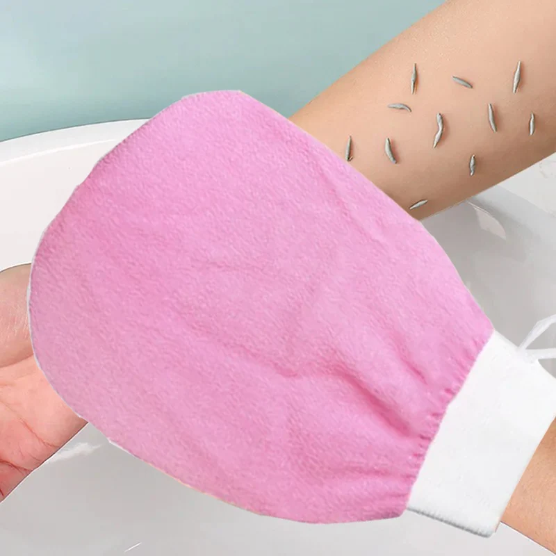 1PC Bath For Peeling Exfoliating Body Cleaning Scrub Mitt Rub Dead Skin Gloves For Shower Body Brush Towel SPA Foam Body Massage