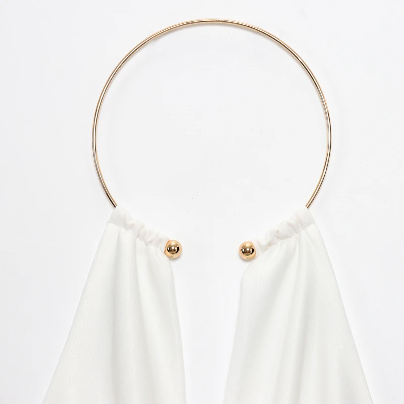 Babados halter bodysuit feminino uma peça verão fora do ombro sem mangas sexy bodysuit branco marrom tanga feminino curto macacão