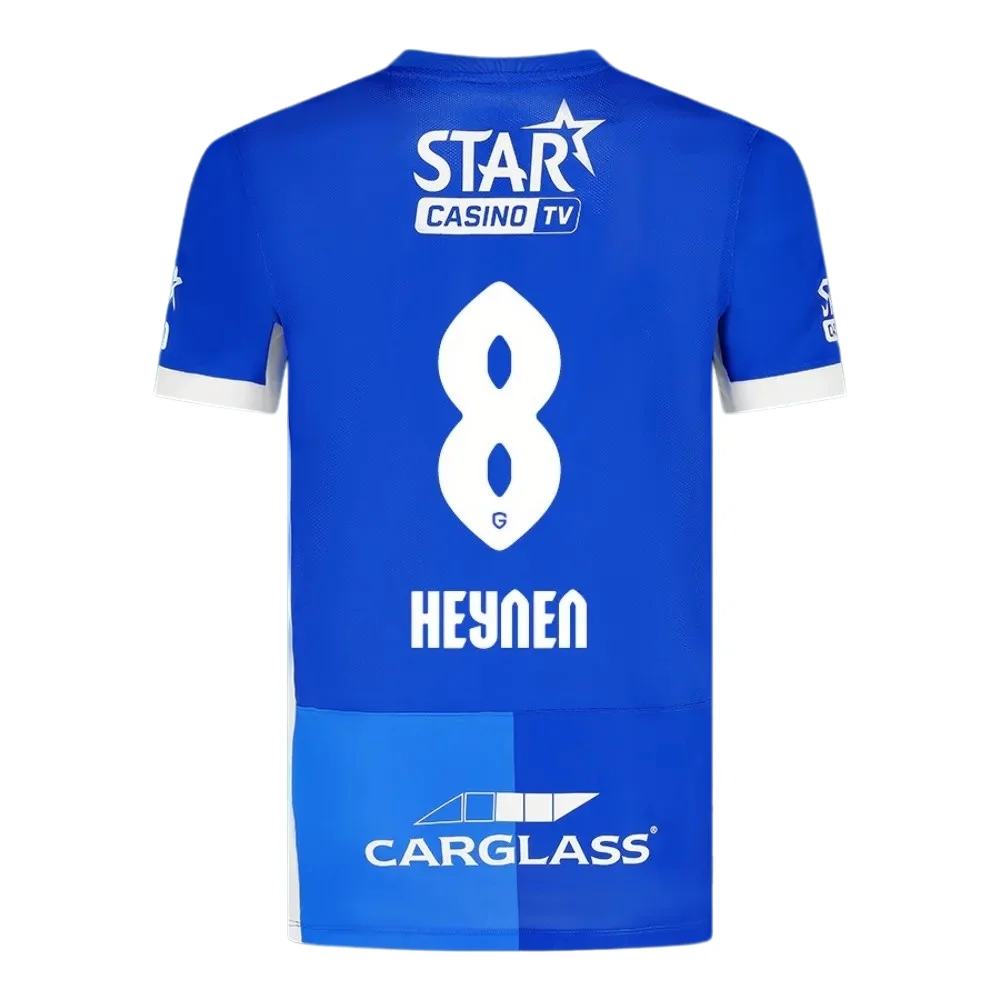 2026_27 Belgium KRC Genk Football Jersey, Men Summer 3D Print Sports Football T-shirt, Breathable casual  comfortable tee