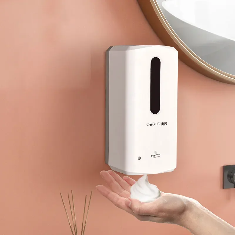 dispenser-di-sapone-schiumogeno-intelligente-a-induzione-da-1000-ml-grande-capacita-montaggio-a-parete-senza-fori-per-bagno