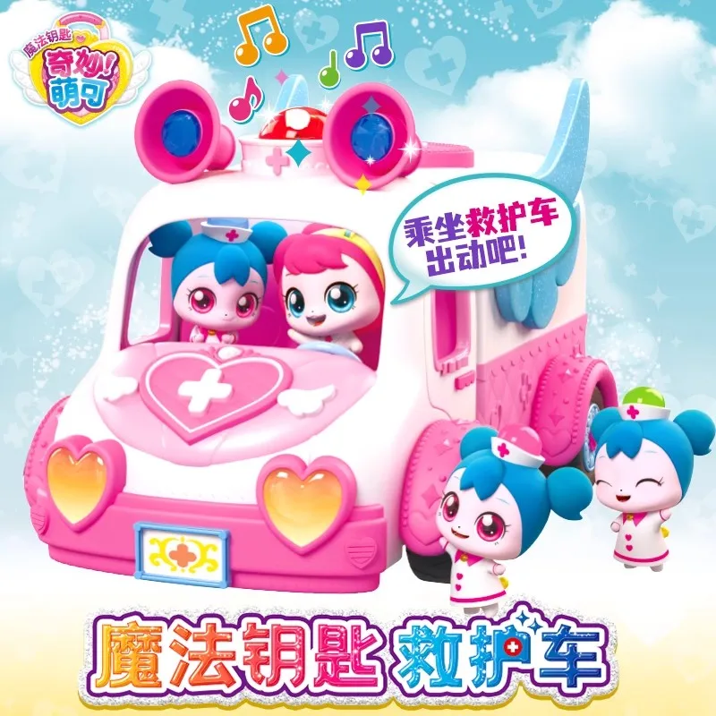 Catch Teenieping action figure Zheng Zheng Moko Love Moko Lemei anime figure Key Series Toy Love Ambulance Gift Kids Toys