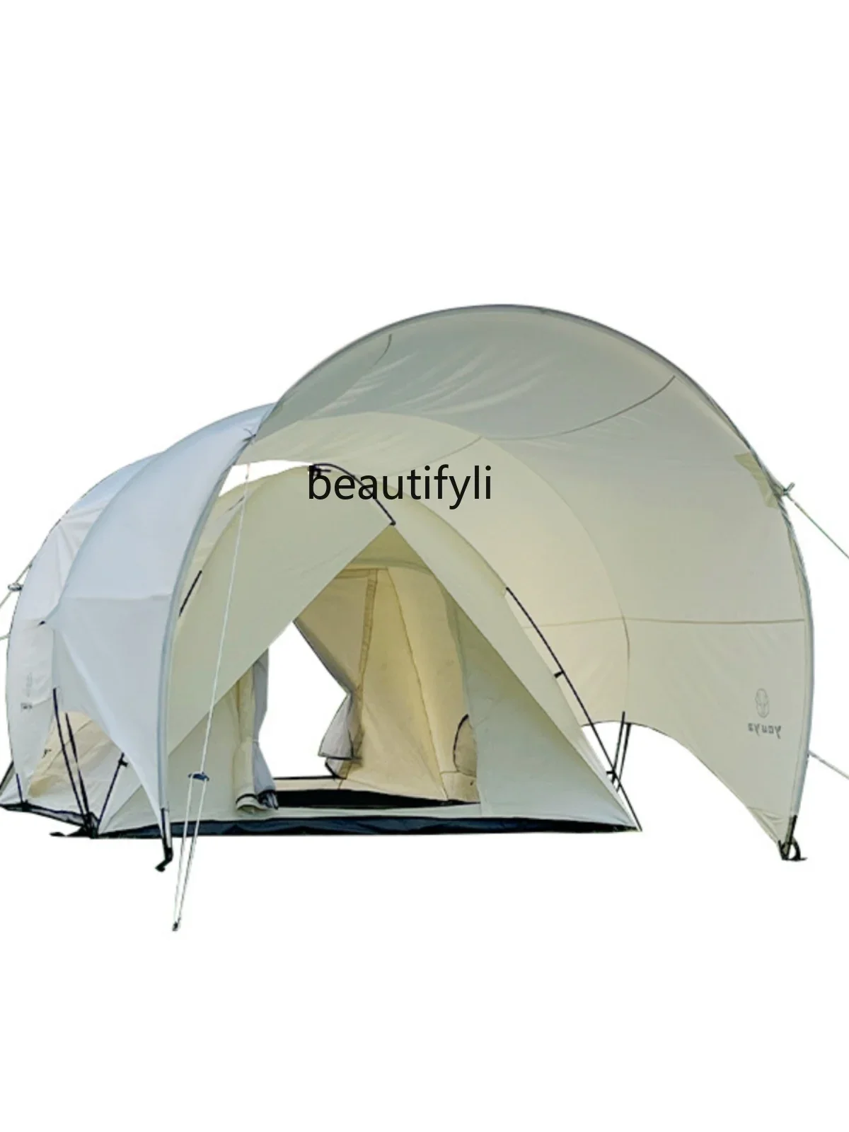 

Outdoor Tent Rain-Proof Camping Cotton Cloth Outdoor Portable Sun-Proof Shed Extension