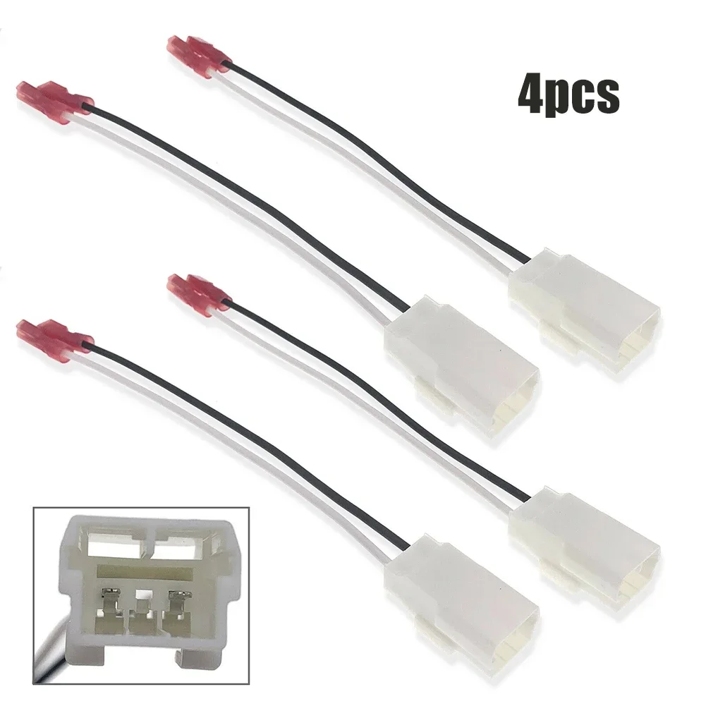 4 pièces haut-parleur adaptateur câblage SFP connecteur SP-6514 72-6514 pour fusible pour Jeep pour Dodge haut-parleur adaptateur câble de câblage