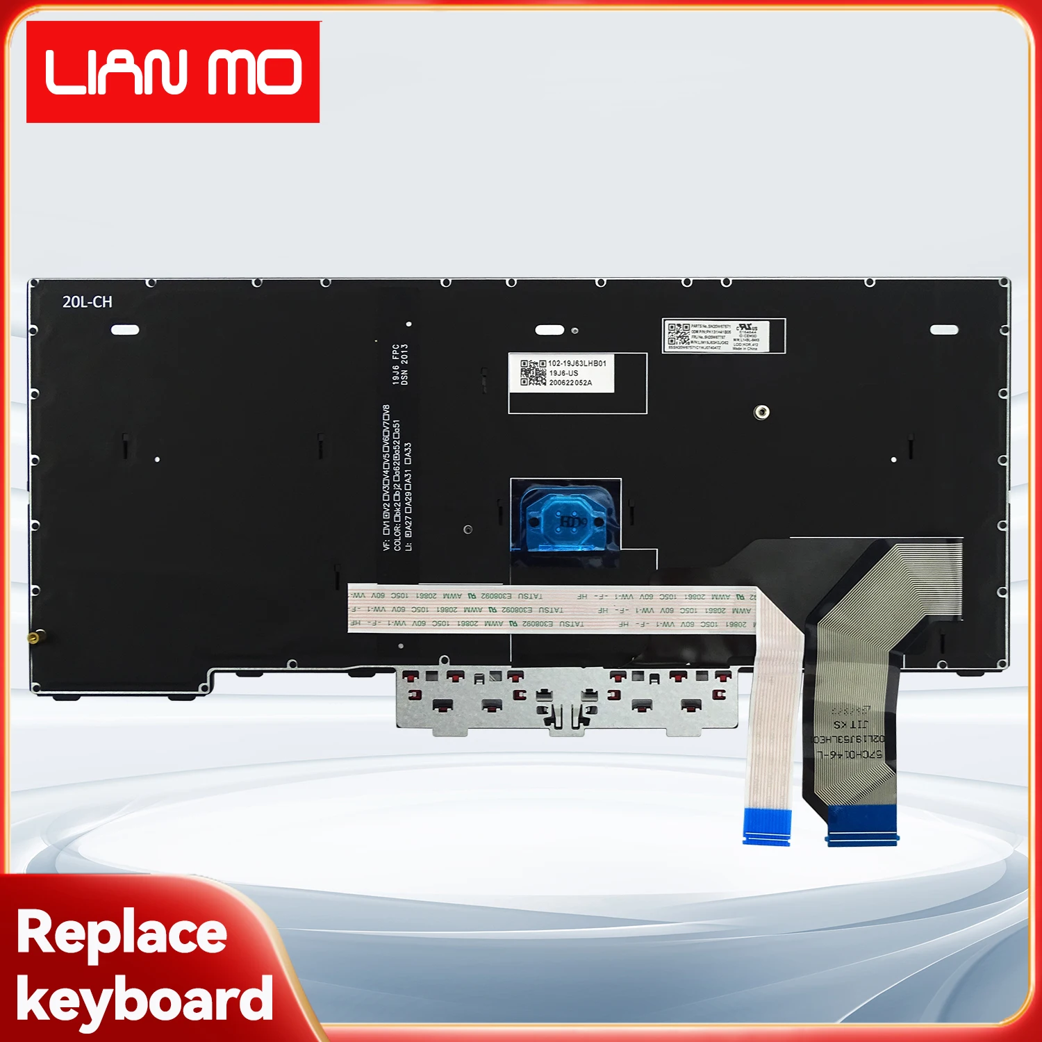 

Русская раскладка подходит для Lenovo Thinkpad со сменной клавиатурой с подсветкой L14 Gen 1/L14 Gen 2