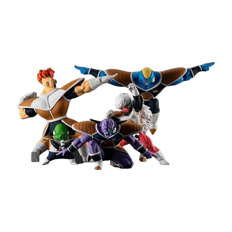 5 Pcs Dragon Ball Ginyu Force Classic Posture Anime Figure Model Statue Boys Collection Desktop Decoration Ornament Toys Gifts