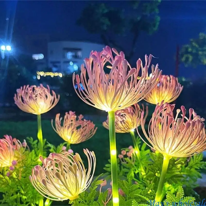 Outdoor Flowers Solar Garden Lights Solar Lights Waterproof Landscape 448A view 5