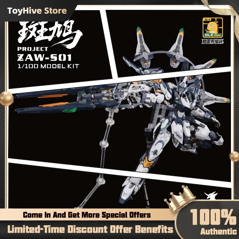 

В наличии: DLKHOBBY ZAWS01 STREPTOPELIA 1/100 — Сборная подвижная модель-конструктор Mecha PROJECT Streptopelia DLK HOBBY
