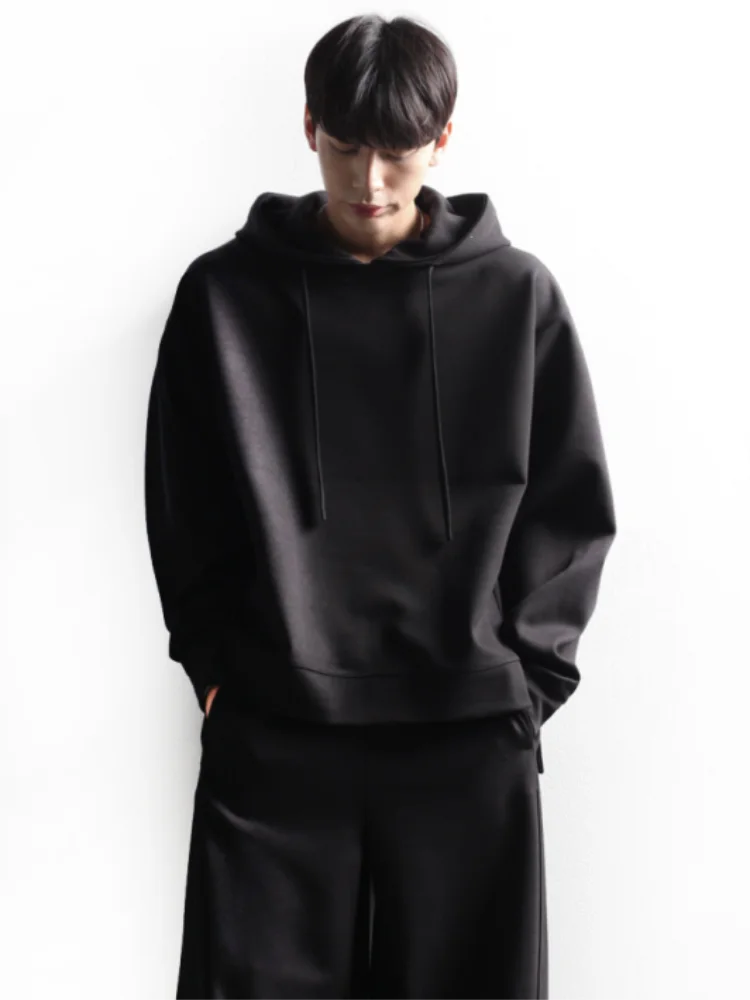 

Men's Hoodie Spring And Autumn New Pullover Hooded Fashion Casual Wear Asymmetrical Design Large Size Hoodie