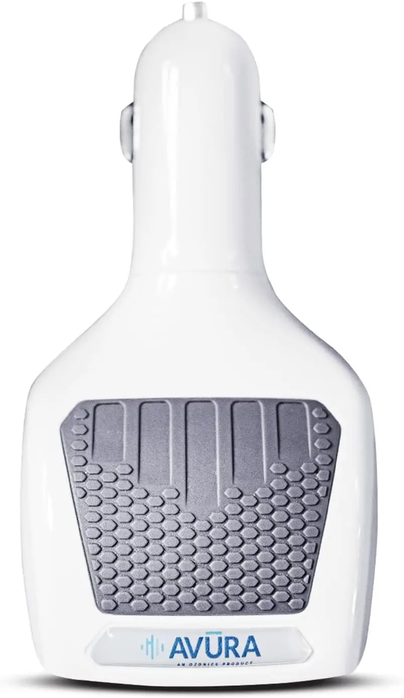 

Portable Ozone Generator for Cars, Trucks, RVs - Eliminates Smoke, Pet, Musty Odors | Air Purifier & Deodorizer