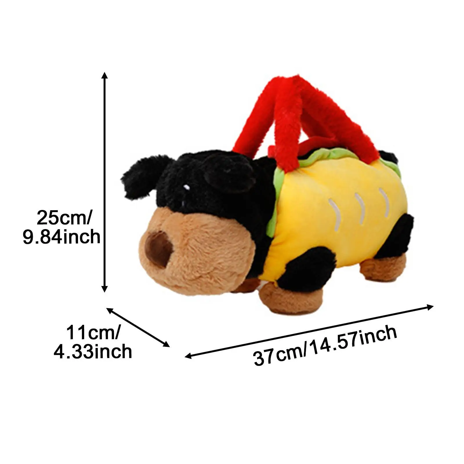 Plush Dog Toy Cartoon Anime Bag Portable Plush Handbag for Women Gifts Girls - view 6