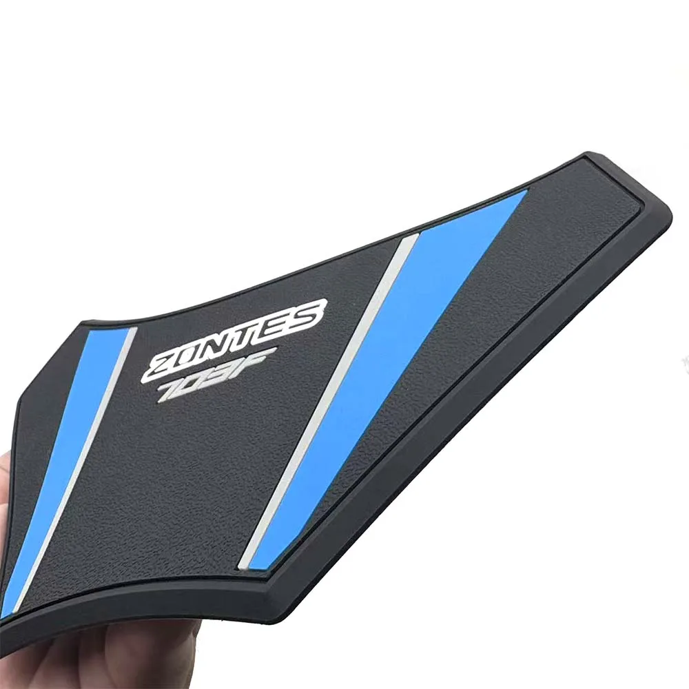 Motorcycle Accessories FOR ZONTES 703F NEW Anti Slip Fuel Oil Tank Pad Side Knee Grip Decal Protector Sticker Pads 703 f 703
