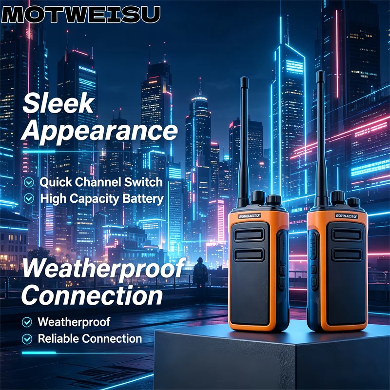 DMR Digital Walkie Talkie Encryption UHF Two Way Radio Long Battery Life Long Range Transceiver 16CH VOX for Ham Radio Emergency