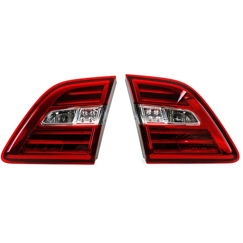 

1Pair Rear Inner LED Tail Light Trim Bezel For Mercedes-Benz W166 ML300 ML350 ML400 2012-2015 A1669060557 A1669060457