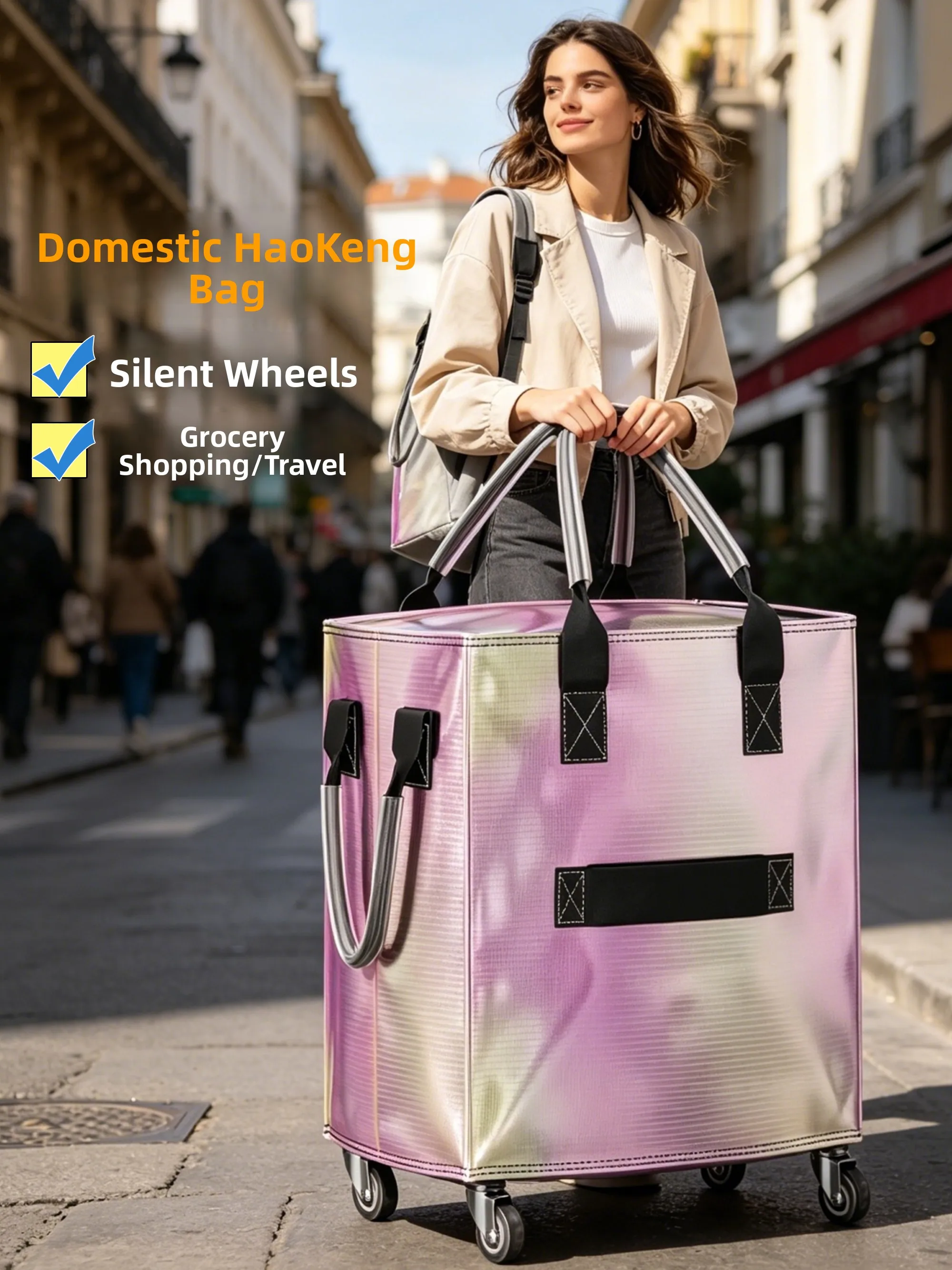 large-capacity-portable-shopping-cart-foldable-wheel-luggage-storage-bag-outdoor-travel-bag-plastic-material-for-camping-and