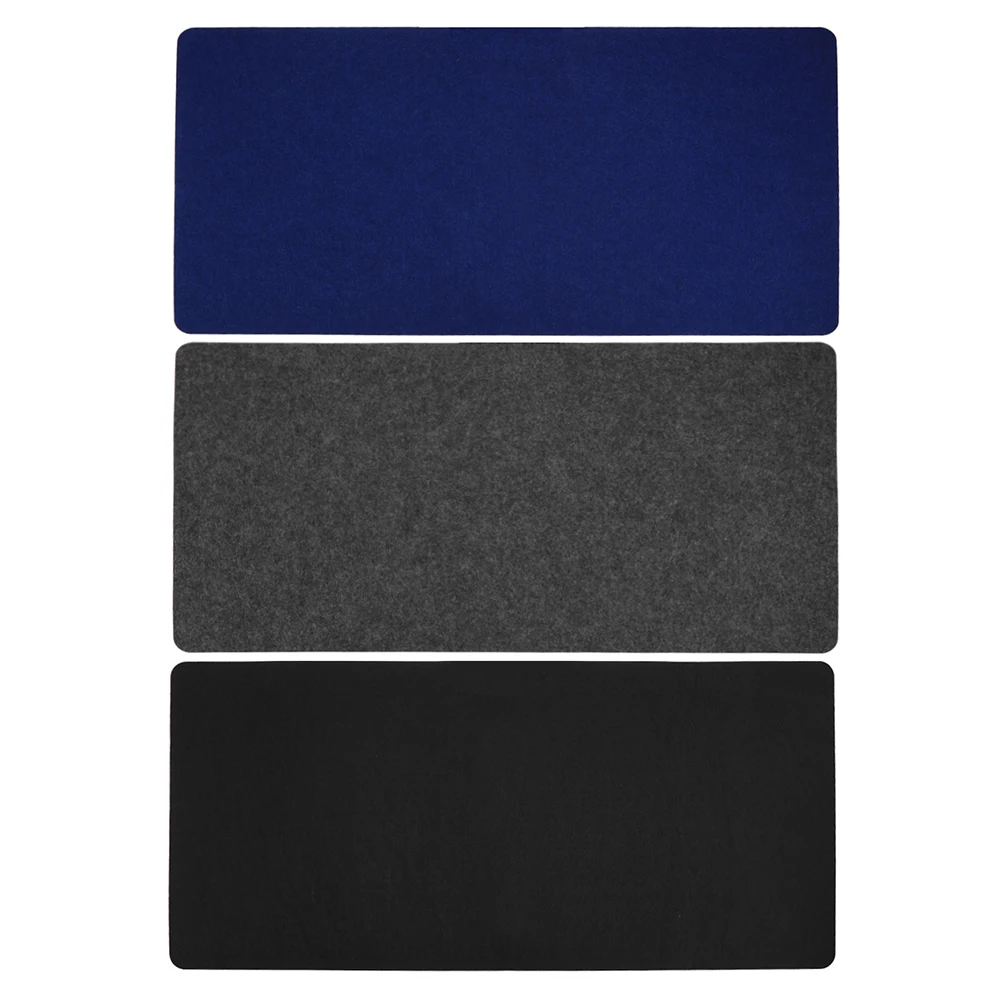 Office Computer Desk Mat Modern Table Mouse Pad Wool Felt Laptop Desk Mat