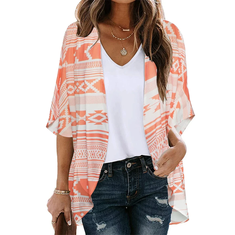 New Transparently Kimono Cardigans for Women Loose Open Front Kimono Swimsuit Cover Ups for Women Casual Beach Cover Up Women