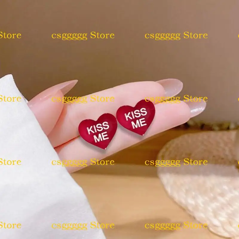 

9HJK День святого Валентина Серьги Сервицы Силиконовая плесень, подходящая для эпоксидной смолы DIY Craft Craft Serving