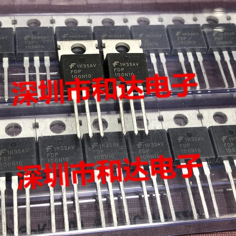 10шт FDP100N10 100В 75А