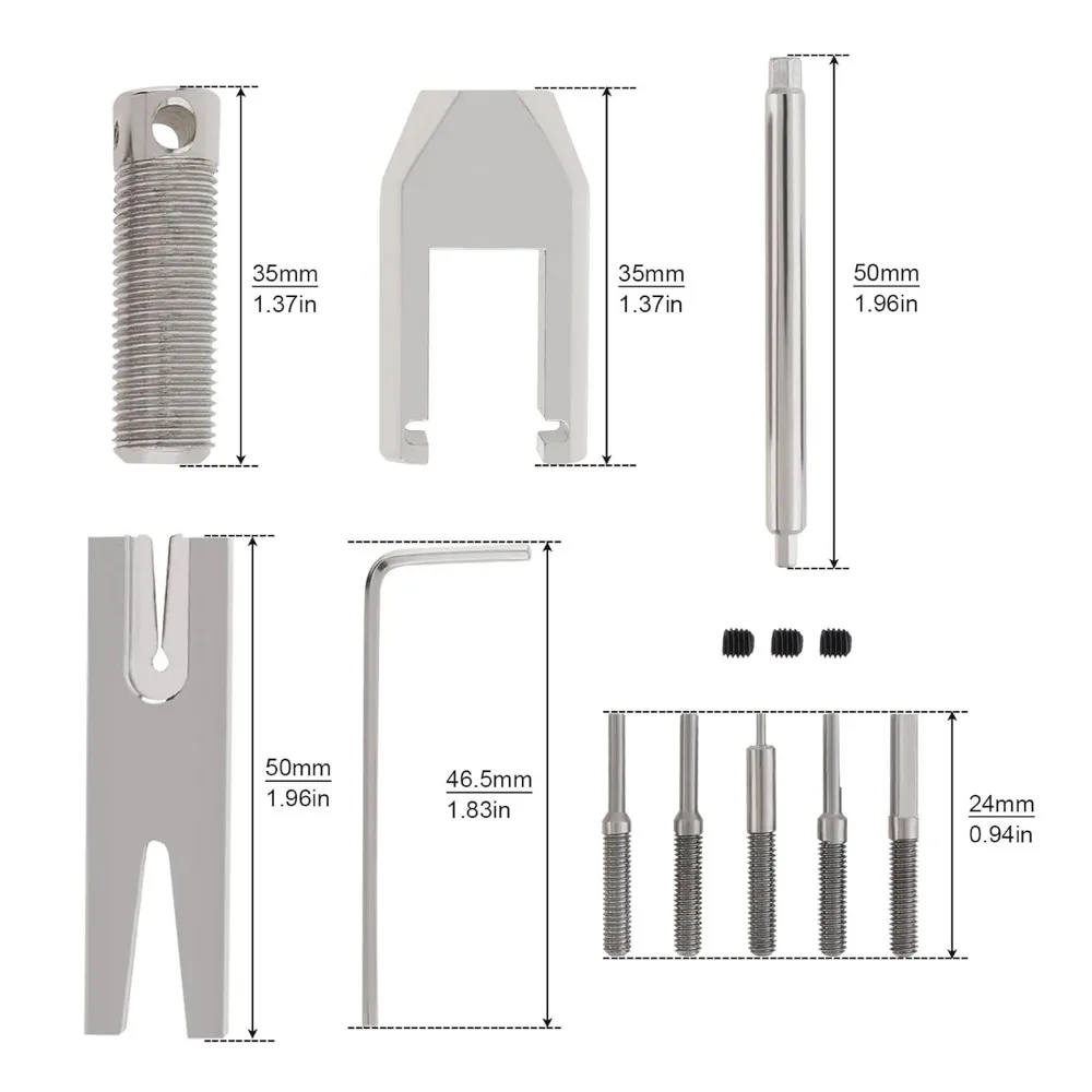 1 مجموعة المحرك ترس والعتاد مجتذب مزيل أدوات مناسبة لنموذج السيارة/محرك صغير Rc هليكوبتر أجزاء ترس المحرك
