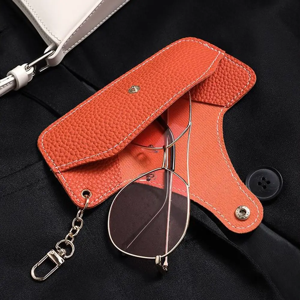 

Waterproof For Men Flower For Women Eyeglasses Protective Box PU Leather Sunglasses Bag Eyewear Holder Camellia Glasses Case