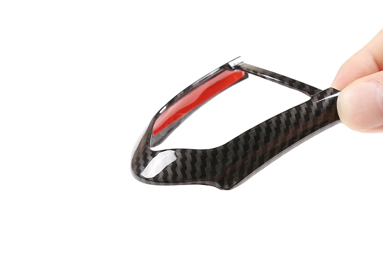 Rot Für BMW F20 F22 F21 F30 F32 F33 F36 F06 F12 F13 X5 F15 X6 F16 M-Sport ABS Lenkrad Dekoration Rahmen Trim – Detail 11