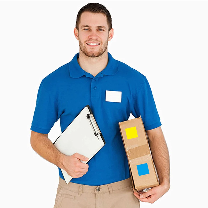 500 Stuks Kleurcodering Etiketten Stickers Vierkante Chroma Labels Stickers 1 Inch Rond Rood Blauw Groen Zelfklevende Stickers