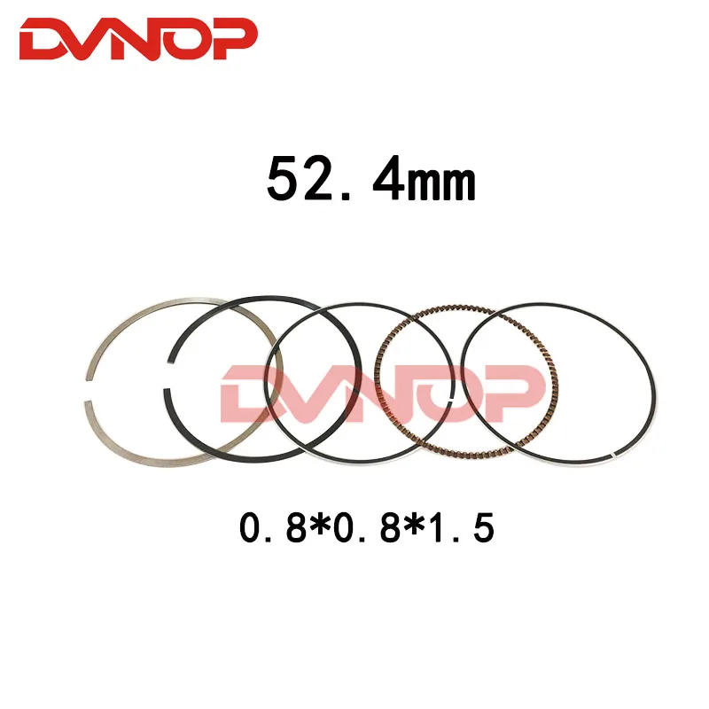 Motorcycle  Piston Ring Gasket Kit for SYM GR125 XS125T XS125T-17 ARA125 Piston ring