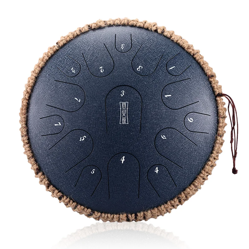 

Titanium Steel Drum 15 Tone 14 Inch Profession Steel Tongue Drum Adult Children Percussion Instruments