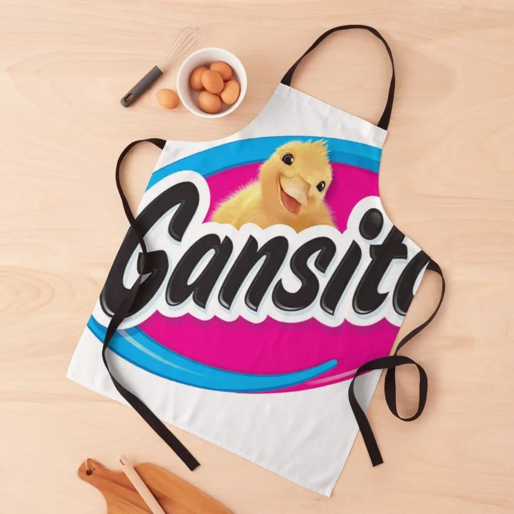 

Gansito logo Apron christmas kitchen kitchen jacket woman Sexy For Women Apron