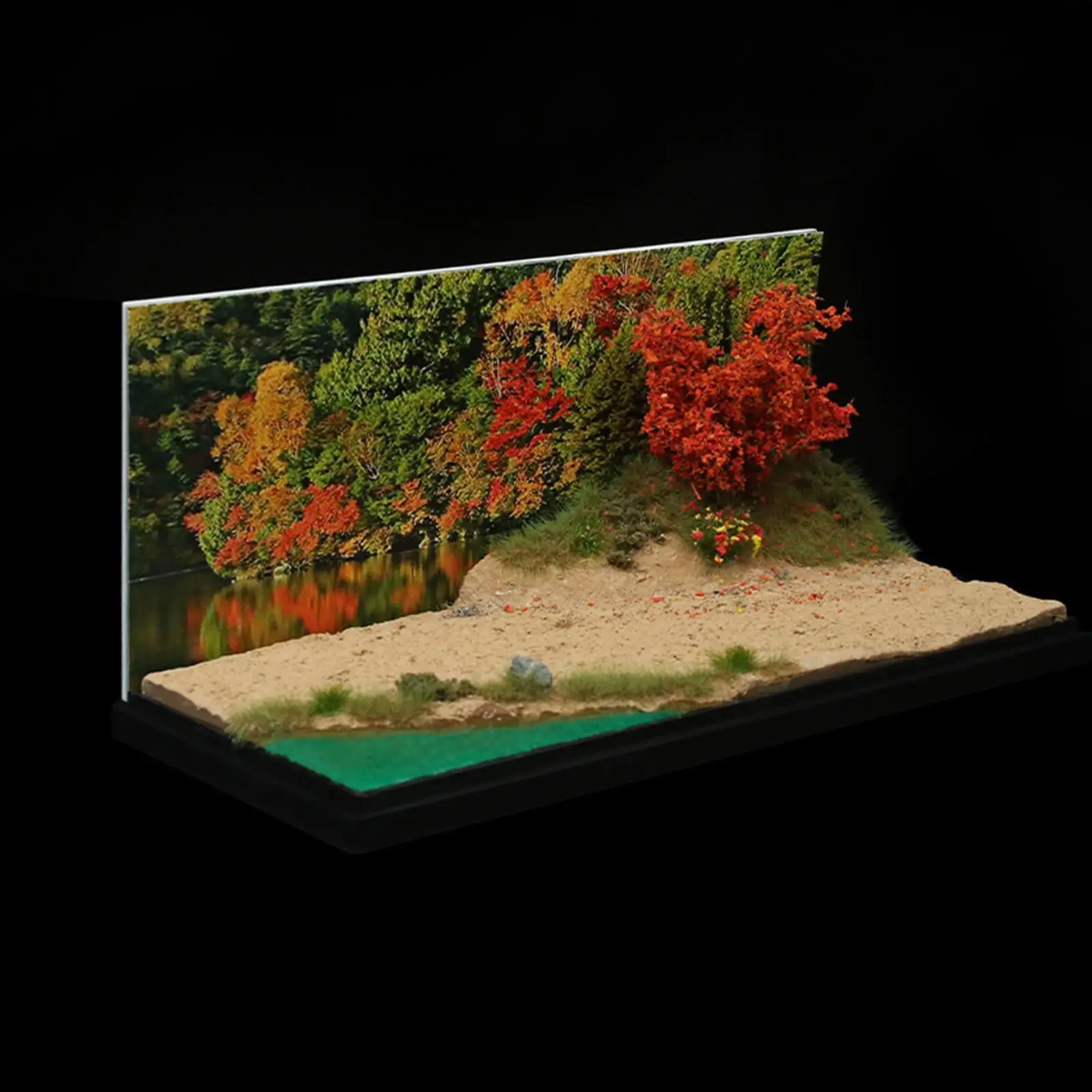 

1:64 Car Scene Model with Storage Box Background DIY Movie Props Simulation