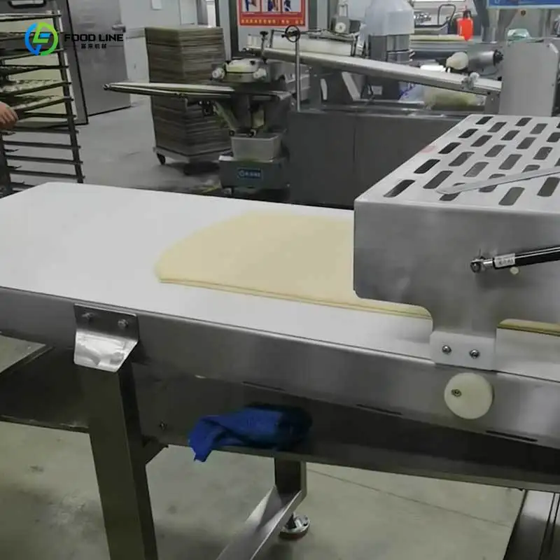 Customized Commercial Pastry Machine Automatic Dough Press Industrial Laminate Dough Press