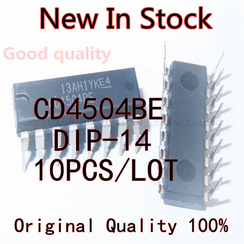 10PCS/LOT CD4504BE CD4504 DIP-16 Voltage Level Translator Chip New In Stock Original Quality 100%