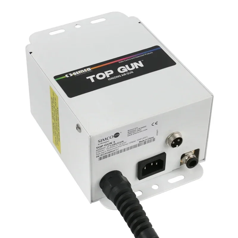 

Промышленный ТОП-Пистолет Эффективное удаление электростатического заряда Ионизирующий воздуходувка Ионизирующий воздушный пистолет Быстрый статический элиминатор 110 В 220 В