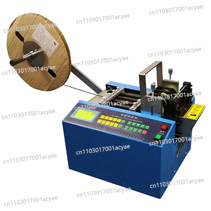 Automatic Heat Shrink Tube Cutter – Microcomputer Controlled PVC Pipe & Wire Rope Cutting Machine, 0-100mm