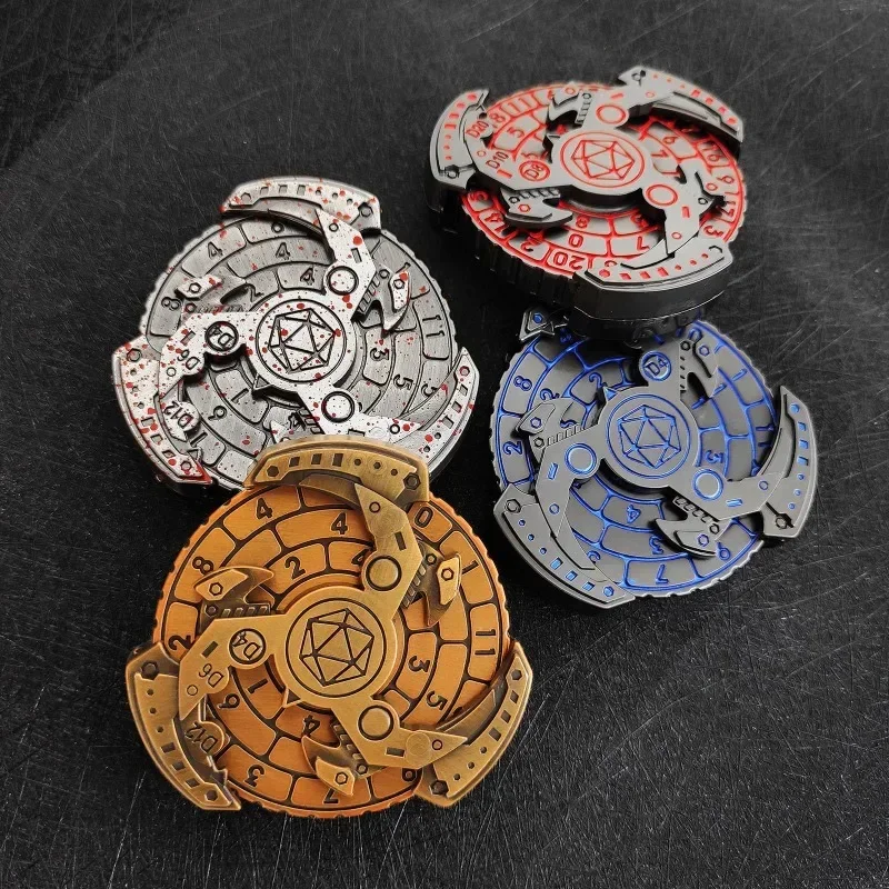 Boussole en métal Fidget Spinner Antistresse dés toupie soulager le Stress jouet rouleau à main Punnk Gyro Cool choses adultes
