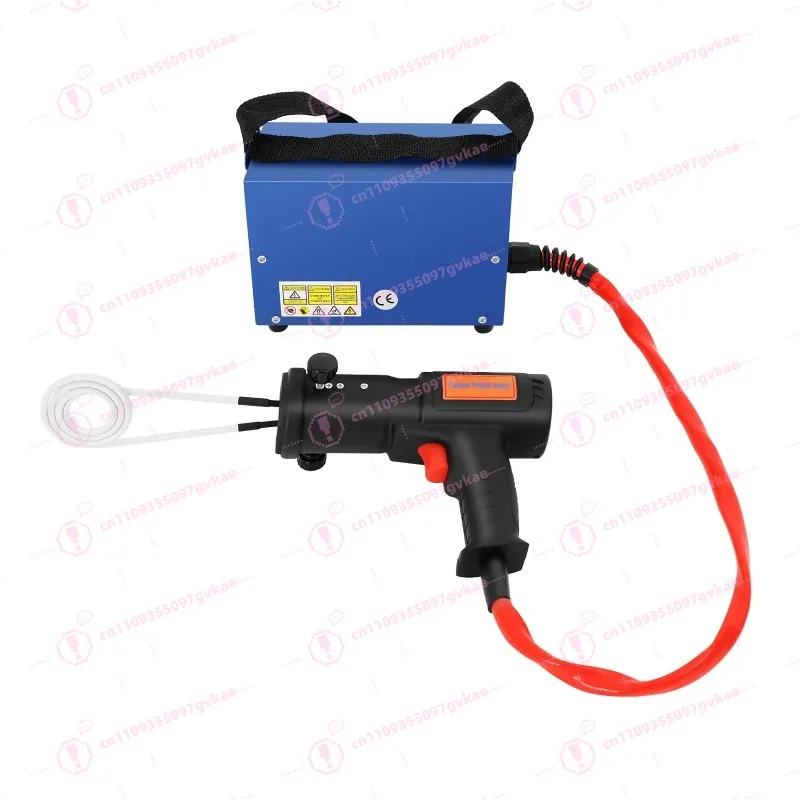 220V 1500W Magnetic Induction Heater Flameless Induction Heater Tool Repair Bolt Induction Heater Tool Set with 4 Heating Coils