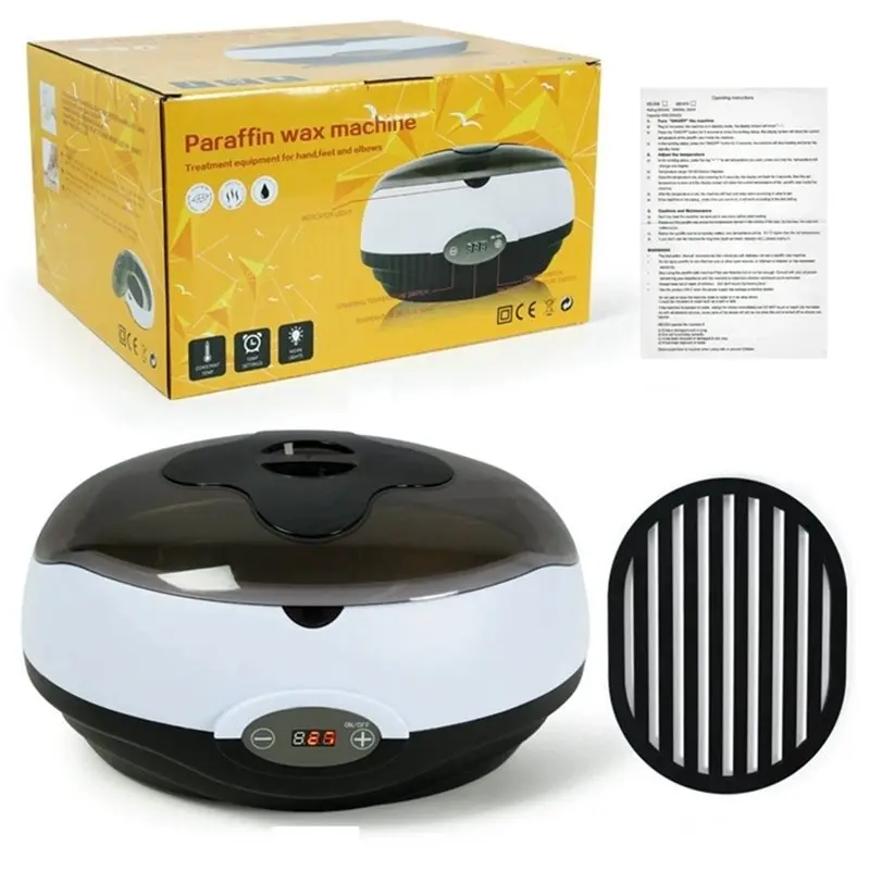 لحمام البارافين اليدوي لليد والقدم وإزالة الشعر جهاز علاج الصالون آلة العلاج بالشمع سبا سخان شمع البارافين #5
