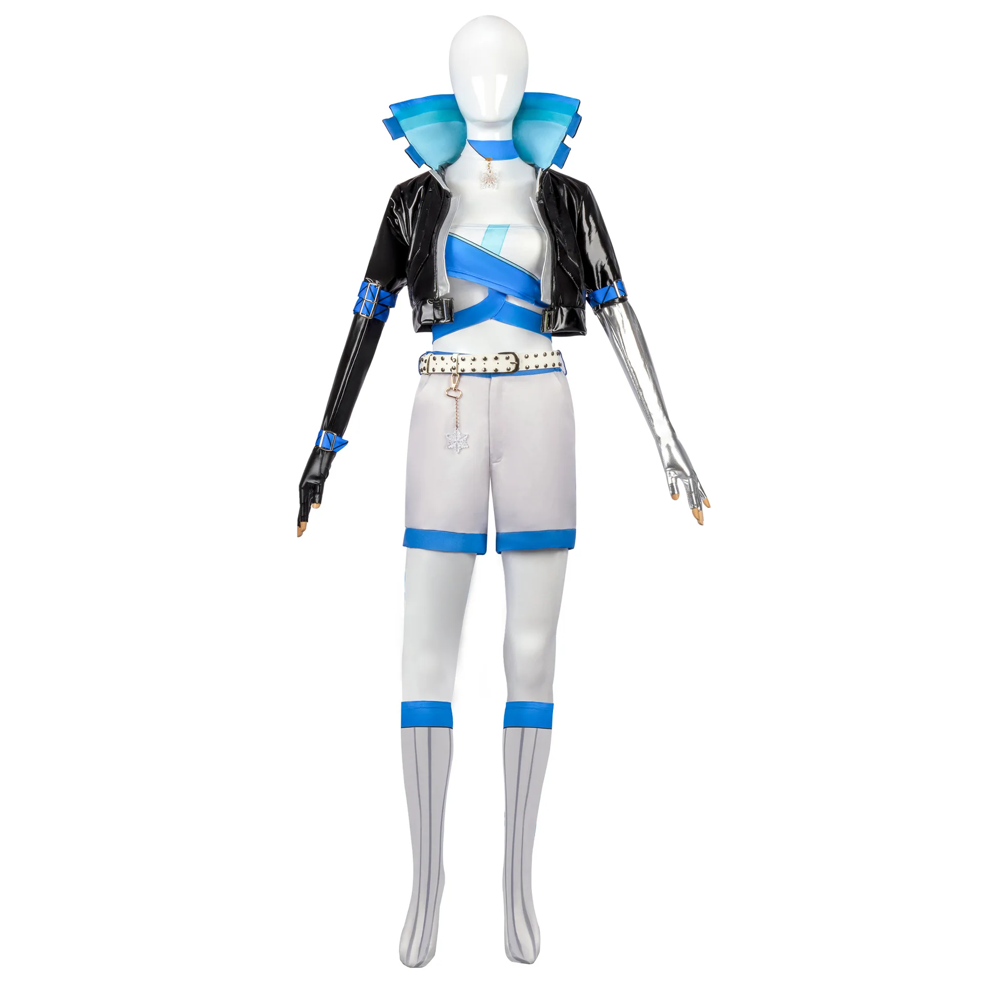 

Contest Of Champions Cosplay Costume Ice Moon Snowflower Strategist Idol Star Game Character Performance Costume Cosplay Clothi