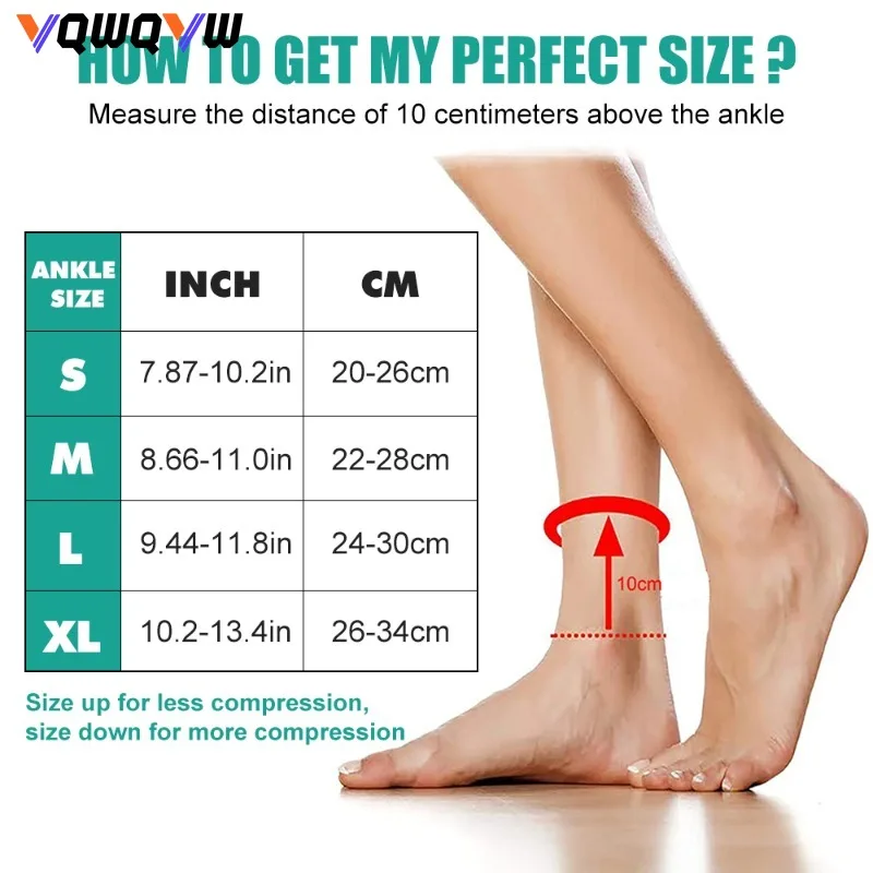 1Pcs  Ankle Support Protect Brace,Achille Tendon Brace Sprain Protect orthosis ankle Fitness Running football Heel Wrap Bandage