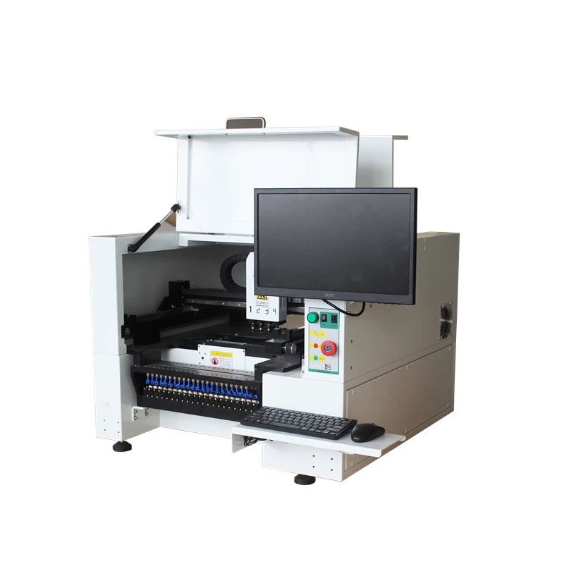 Stock in EU Small Automatic YINGXING SMT380 Pick and Place Machine Led Making PCB Assembly SMT Chip Mounter