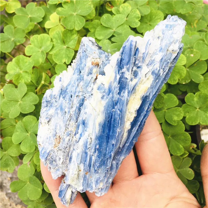 Rare Blue Crystal Natural Kyanite Rough Gem stone mineral Specimen Healing