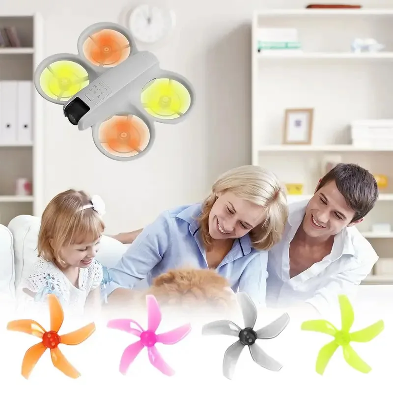 Fünf Blätter Propeller Für DJI Neo Bunte Paddel Quick Release Requisiten Paddel Geräuscharmen Propeller Für DJI Neo Drone Zubehör