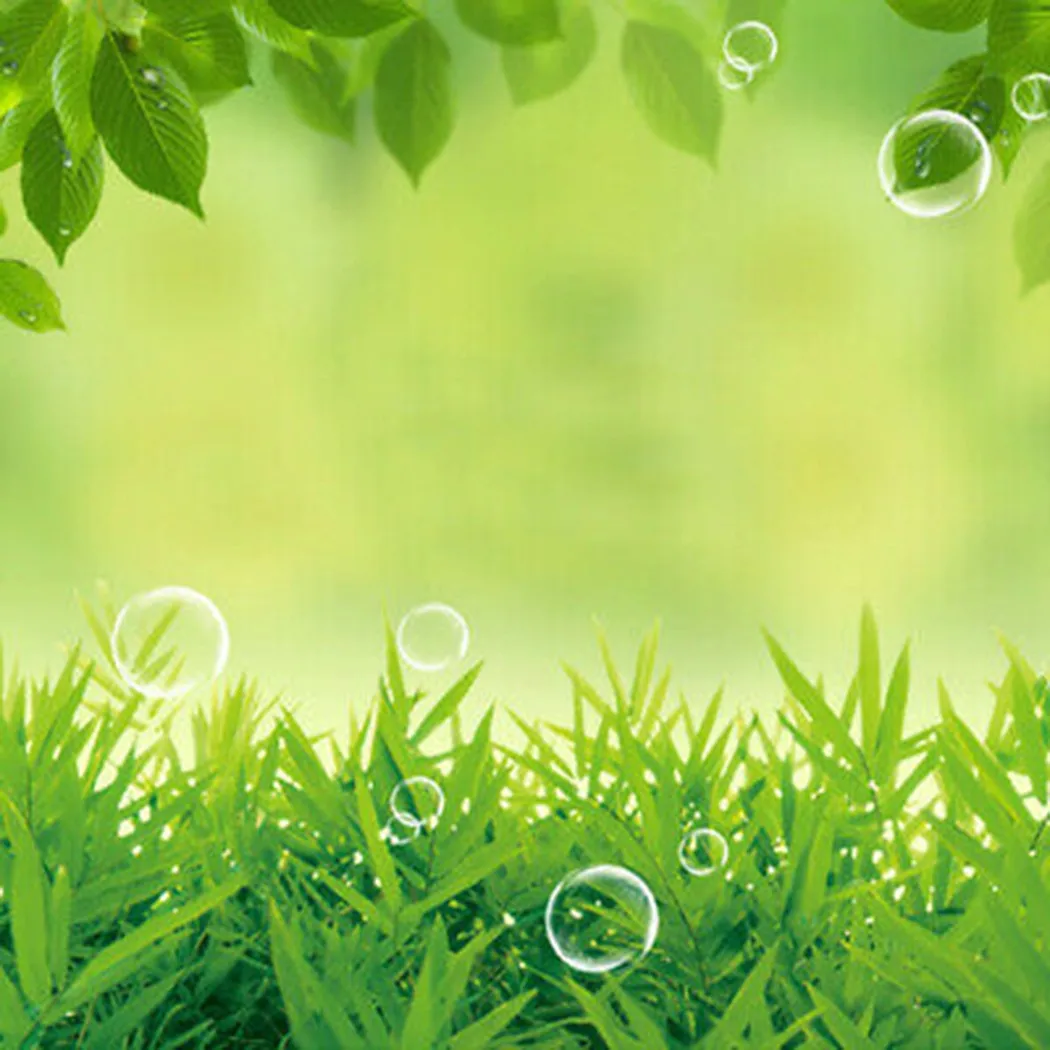 Removable Fresh for Green Grass PVC Wall Mural for Living Room Office Bedroom Bathroom for tile Glass Indoor Decoration Solution