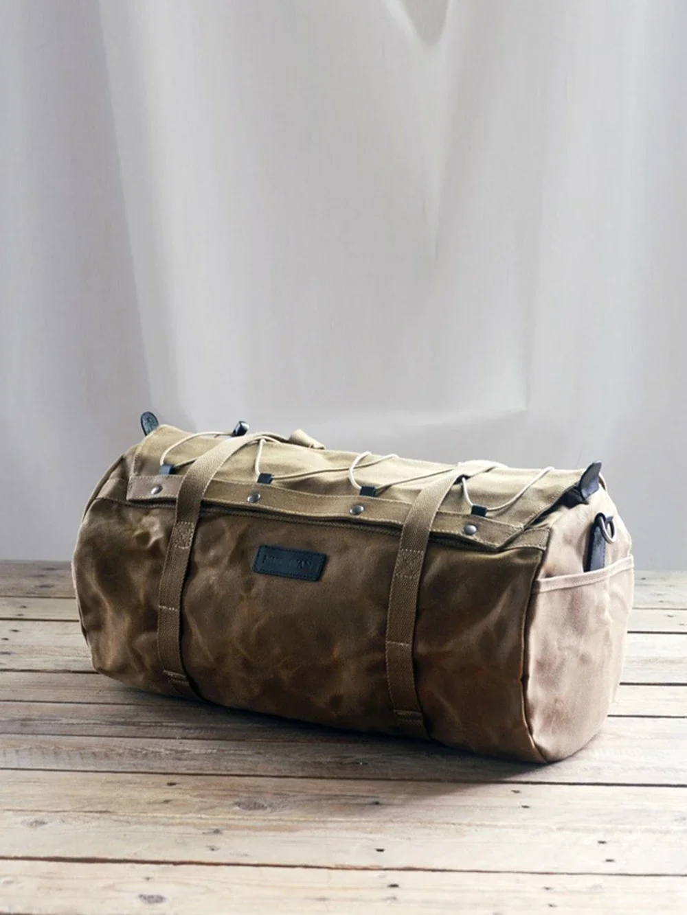 Vintage motorcycle backseat bag Waterproof Universal Travel bag motorcycle Canvas rear bag