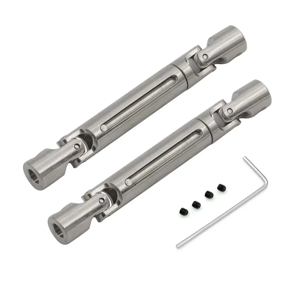 Metalen chassis trekstang schokdemper transmissie as 370 versnellingsbak montage Voor MN82 LC79 82 S 82Por 1/12 RC Auto upgrade Onderdelen - afbeelding 1