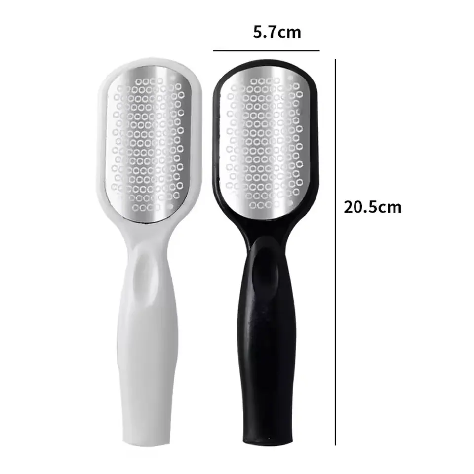 1 Pcs 발 파일 Rasp Heel Grater 하드 데드 스킨 캘러스 리무버 커버 페디큐어 풋 케어 도구