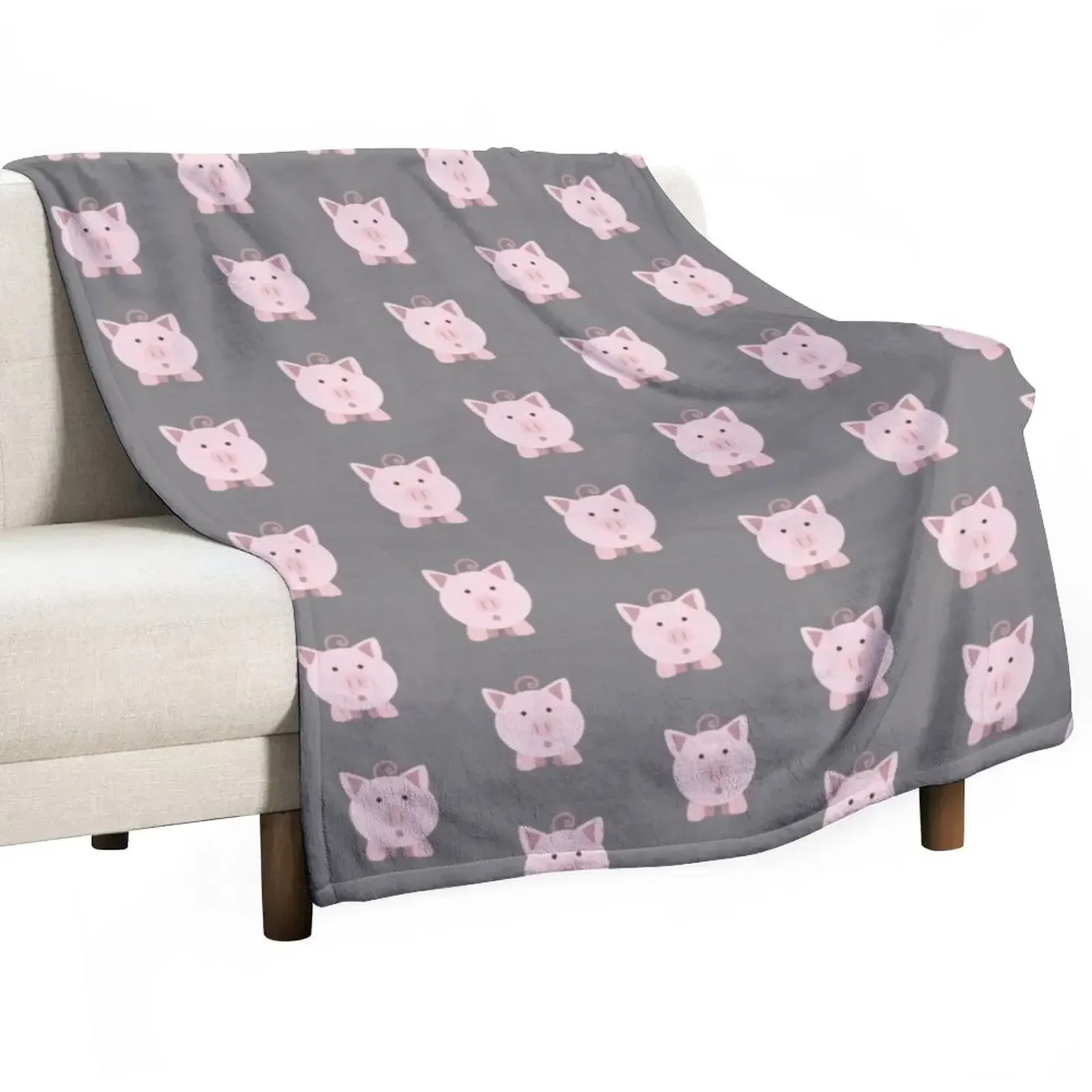 

Surprised pig Throw Blanket Blankets Sofas Of Decoration Thermals For Travel Warm Stuffeds Blankets