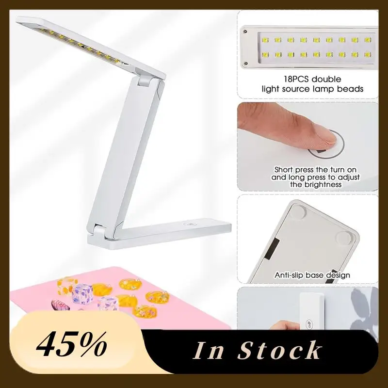 

A78K Новый УФ-свет для отверждения смолы, складной УФ-светильник из смолы с 18 лампами, большие формы для ламп, изготовление ювелирных изделий, поделки своими руками A