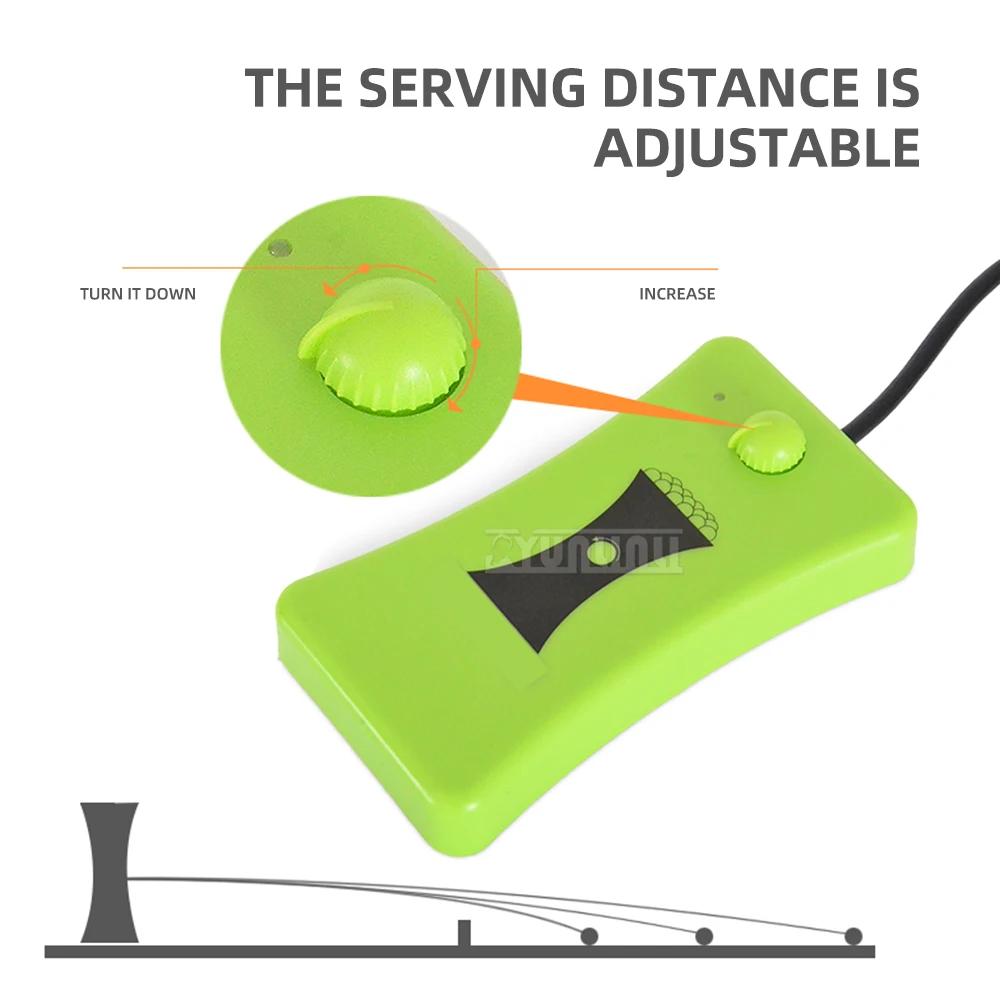 for Home Use:Compact, Portable Table Tennis Ball Server ,Automatic Table Tennis Ball Server Trainer
